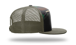 Hat, 7-Panel, Trucker-Style (Camo)