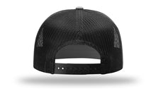 Hat, 7-Panel, Trucker-Style (Black)