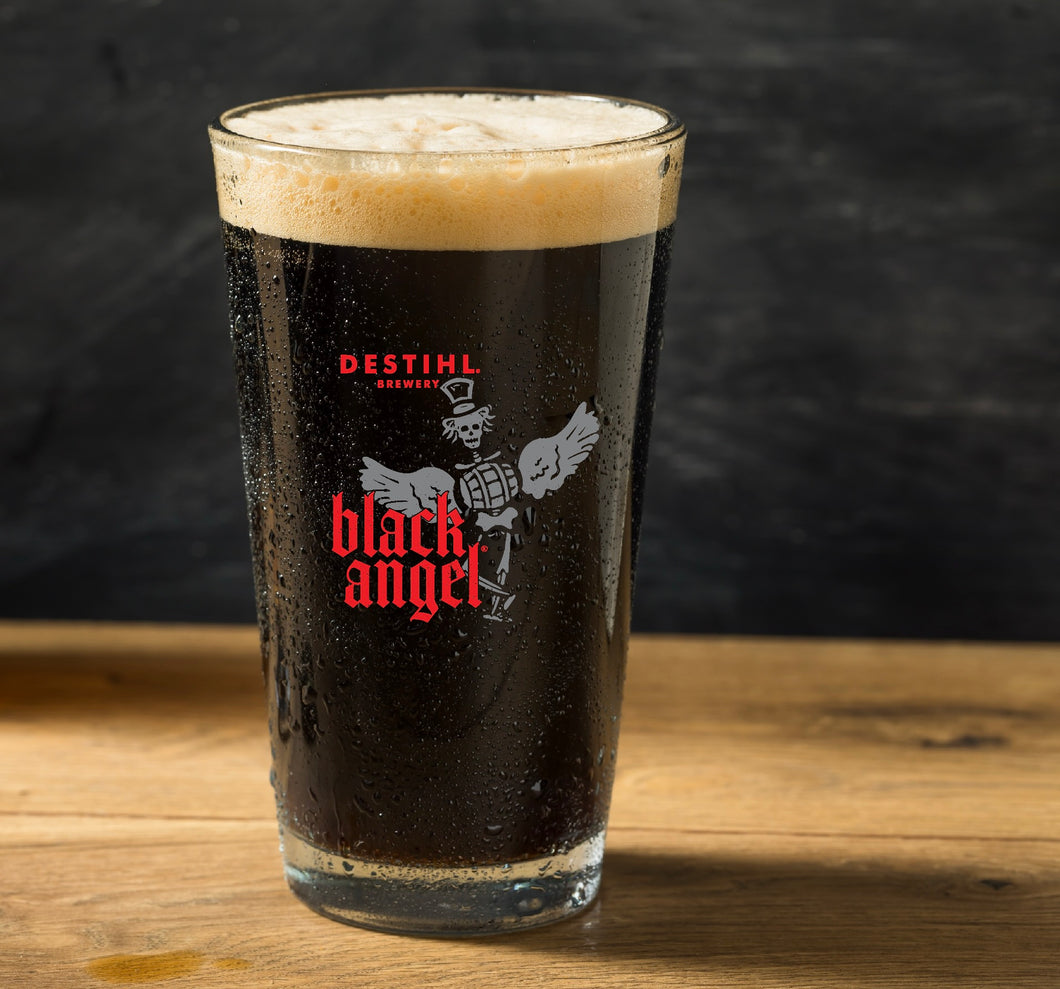 Drinkware, Black Angel Stout Pint Glass Pack