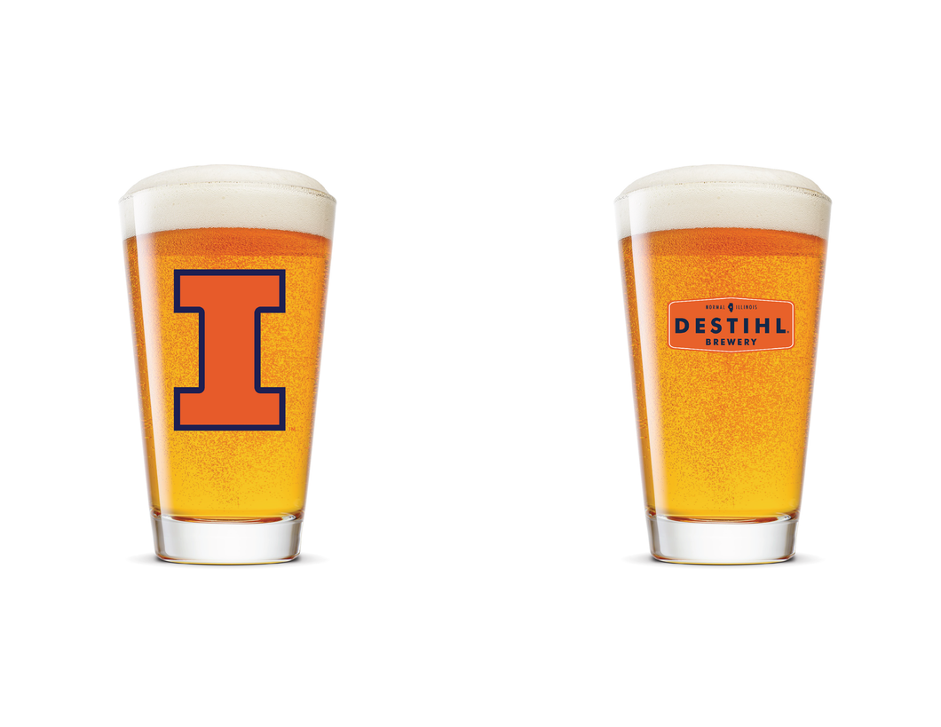 Drinkware, U of I Pint Glass Pack