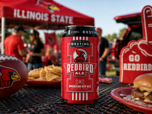 Redbird Ale 16 oz. Can Cooler