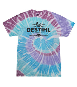 T-Shirt, Brewery Logo Vintage Tie-Dye (Jamberry)