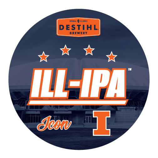 Sticker, Fighting Illini ILL-IPA