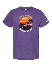 T-Shirt, Life's A Beach (Heather Purple)