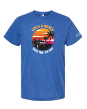 T-Shirt, Life's A Beach (Heather Royal)
