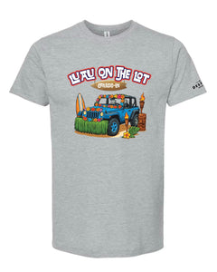 T-Shirt, Luau On The Lot (Heather Grey)