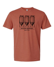 T-Shirt, Tank Line Tee (Heather Redwood)