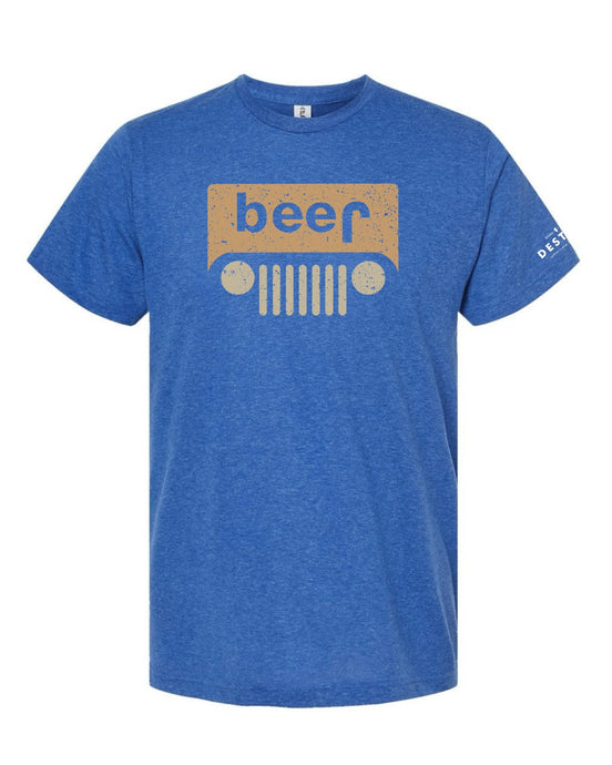 T-Shirt, Beer Grille (Heather Royal)