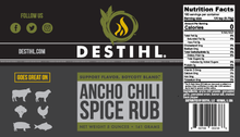 Spices, Ancho Chili Spice Rub