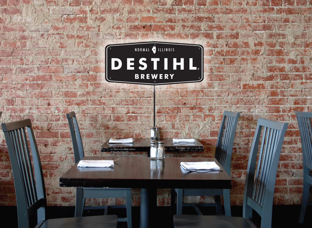LED Sign, DESTIHL Brewery Logo