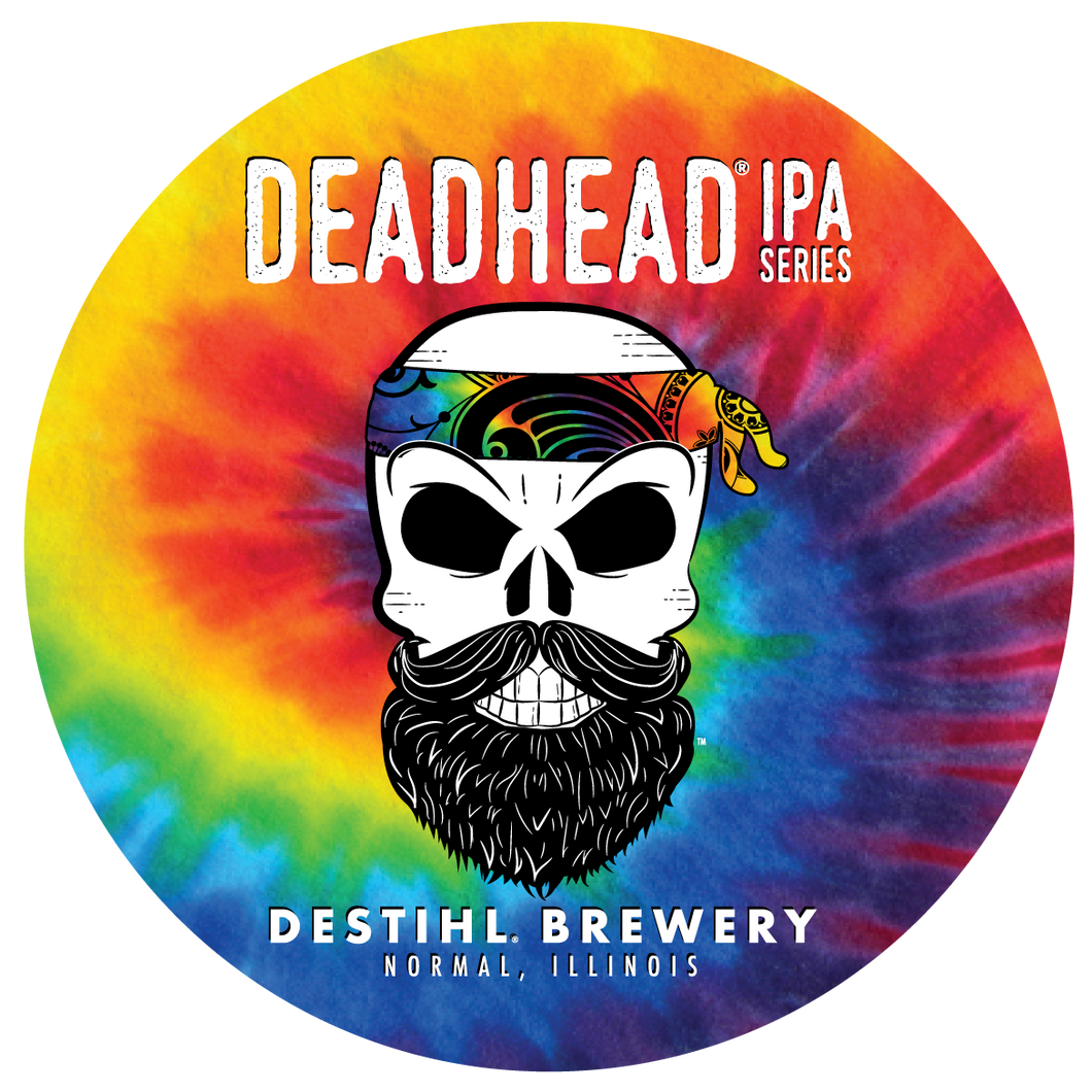 Sticker, DeadHead® IPA Series Tie-Dye