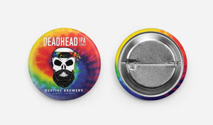 Button,  DeadHead Series IPA Skull Tie-Dye (Set of 2)
