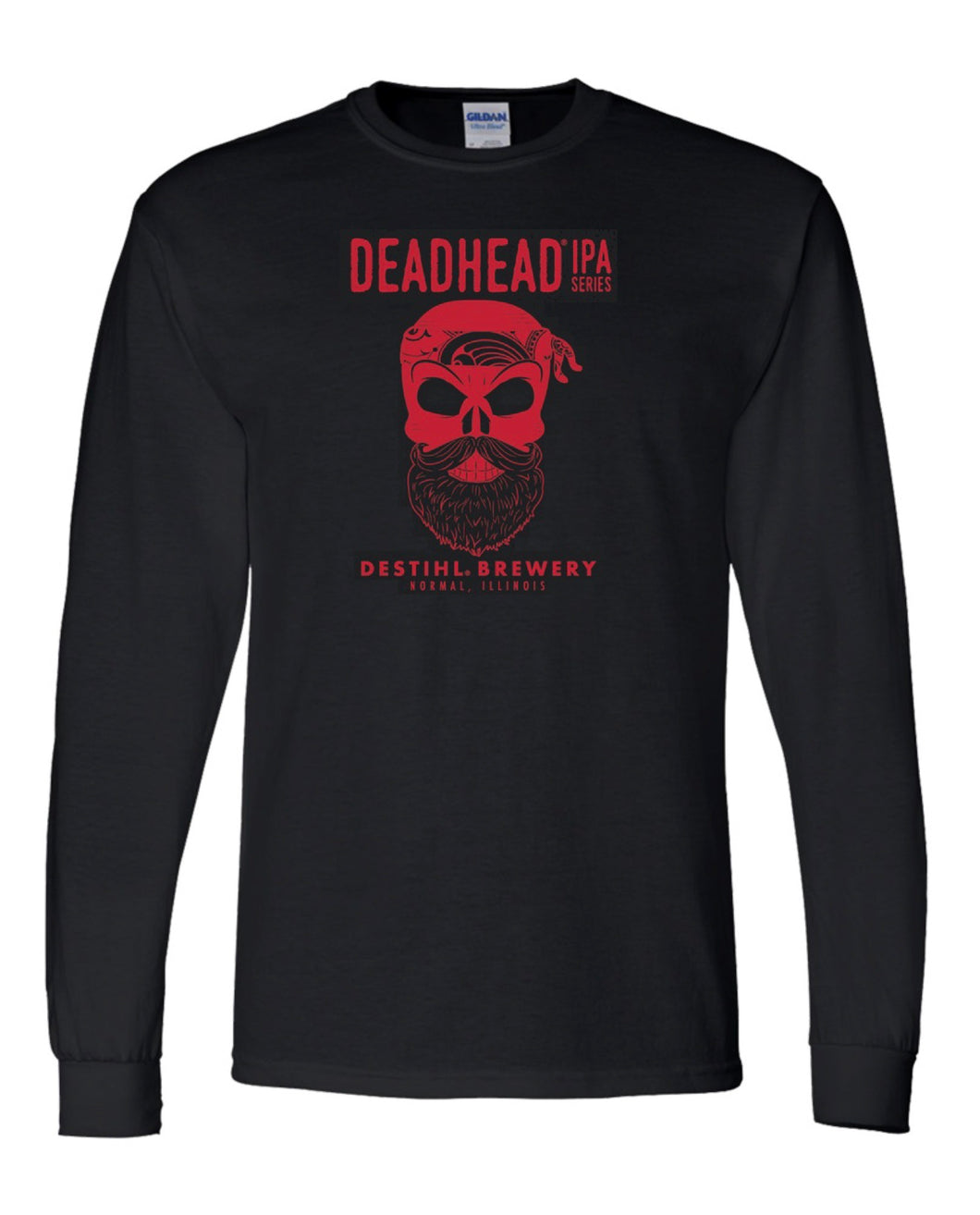 Shirt, DeadHead® IPA Series Skull Long-Sleeve (Black)